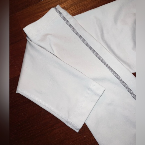 UNDER ARMOUR men’s white compression tights size medium - Picture 2 of 11